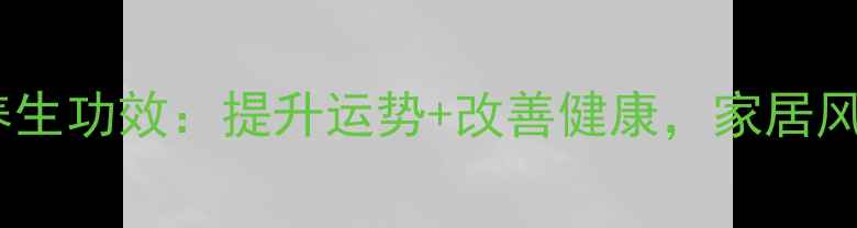 图片 ✨八卦平面镜的养生功效：提升运势+改善健康，家居风水必看指南！✨1