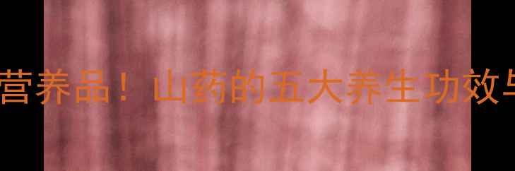 图片 孕期必吃的天然营养品！山药的五大养生功效与科学食用指南2