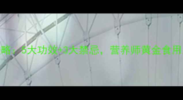 图片 柚子养生全攻略：5大功效+3大禁忌，营养师黄金食用法（附食谱）