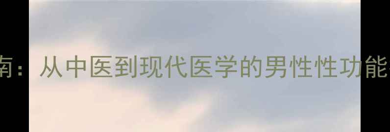 图片 科学养生指南：从中医到现代医学的男性性功能提升全攻略1