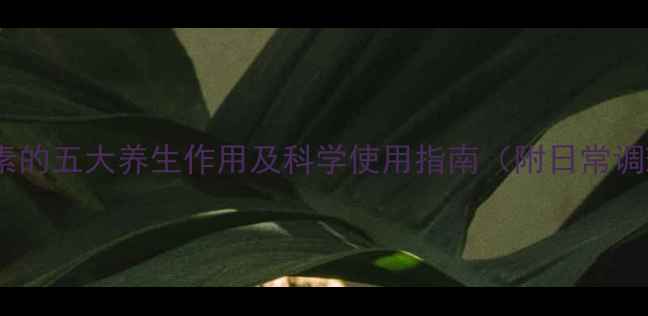 图片 糖皮质激素的五大养生作用及科学使用指南（附日常调理建议）2