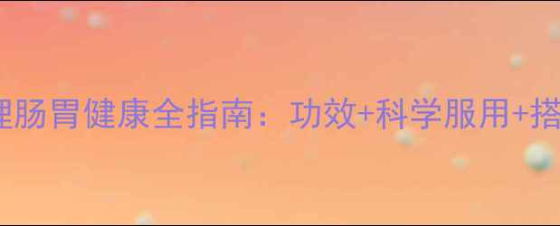 图片 肠炎宁片调理肠胃健康全指南：功效+科学服用+搭配养生秘方2