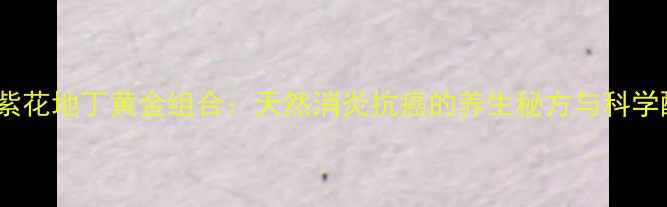 图片 蒲公英+紫花地丁黄金组合：天然消炎抗癌的养生秘方与科学配伍方法