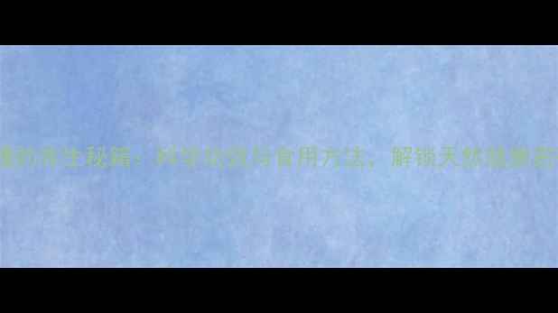 图片 酒糟的养生秘籍：科学功效与食用方法，解锁天然健康密码2