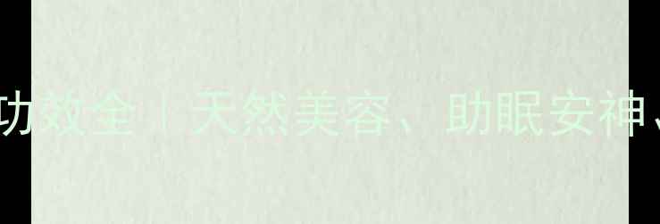 图片 香茶花家庭种植与养生功效全｜天然美容、助眠安神、延缓衰老的居家指南2