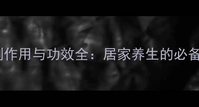 图片 黑接骨木糖浆的副作用与功效全：居家养生的必备禁忌与正确用法2