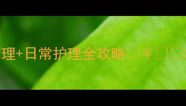 图片 🌟面肌痉挛中医调理+日常护理全攻略💆♀️✨3周缓解面部抽搐2