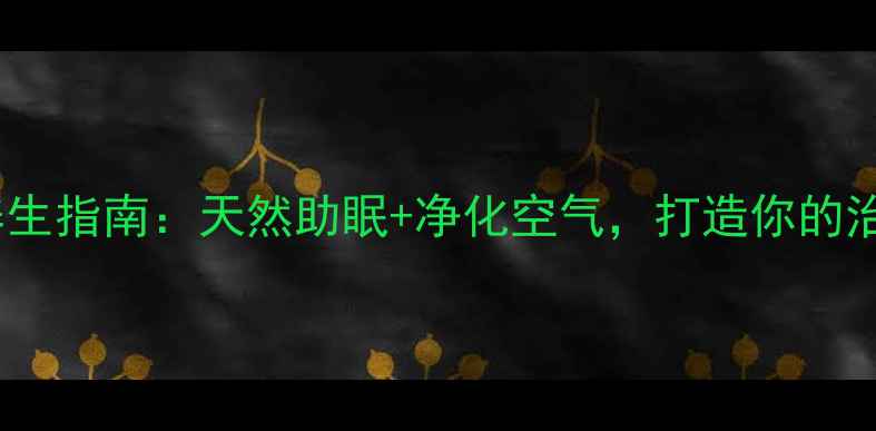 图片 🌿水培小睡莲养生指南：天然助眠+净化空气，打造你的治愈系小花园🌙2