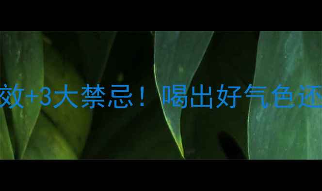 图片 🌿龙井茶养生指南5大功效+3大禁忌！喝出好气色还能防病（附冲泡秘籍）2