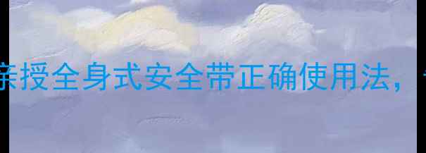 图片 🔥体态矫正新思路！养生达人亲授全身式安全带正确使用法，告别圆肩驼背，激活核心肌群1